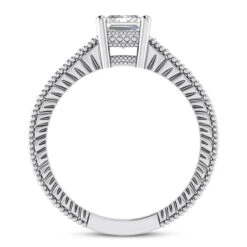 14K White Gold Diamond Vintage Engagement Ring 0.33ct -H'Hen Sale Store 14k gold diamond vintage engagement ring 033ct p 24392 additional white