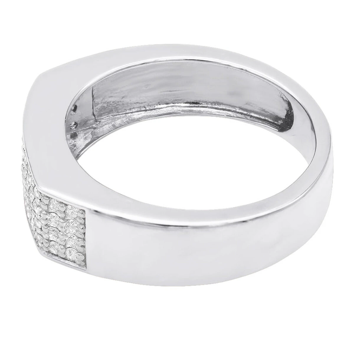 14K Black Plated Gold Diamond Wedding Bands Collection Piece .58ct 7 14K Black Plated Gold Diamond Wedding Bands Collection Piece .58ct - Image 5