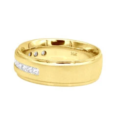 14K White Gold Diamond 0.75ct Comfort Fit Wedding Ring -H'Hen Sale Store 14k gold diamond wedding rings collection piece 75ct p 6649 backye