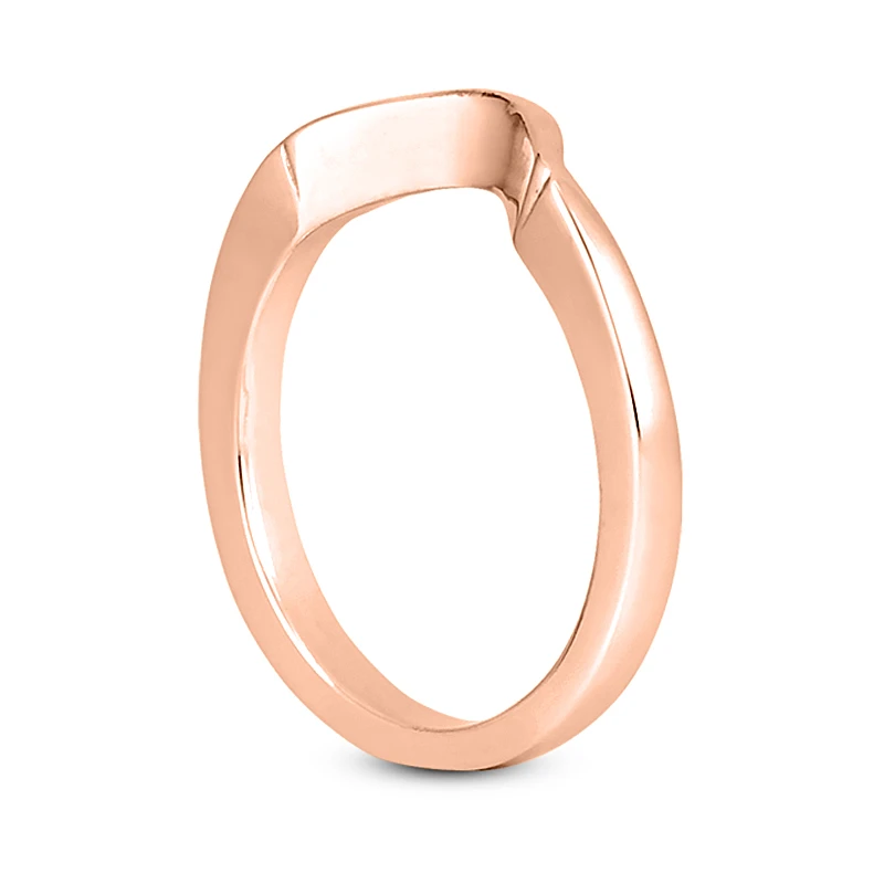 Ultra Thin 14K White Gold Engagement Ring Band 1mm 8 Ultra Thin 14K White Gold Engagement Ring Band 1mm - Image 6