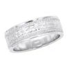 14K White Gold Eternity Diamond Wedding Band For Men & Women Unique Ornamented Ring 1 14K White Gold Eternity Diamond Wedding Band For Men & Women Unique Ornamented Ring -H'Hen Sale Store 14k gold eternity diamond wedding band for men women unique ornamented ring 018013 mainwh