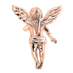 14K Rose Gold Fancy Pink Diamonds Angel Pendant 0.7ct Mini Charm 7 14K Rose Gold Fancy Pink Diamonds Angel Pendant 0.7ct Mini Charm -H'Hen Sale Store 14k gold fancy pink diamonds angel pendant 07ct mini charm 2