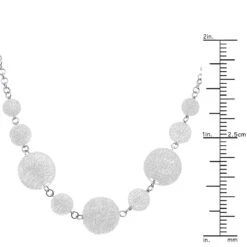 14K White Gold Graduated Diamond Ball Necklace For Women 25 Carats 11 14K White Gold Graduated Diamond Ball Necklace For Women 25 Carats -H'Hen Sale Store 14k gold graduated diamond ball necklace for women 25 carats 804089 ruler white