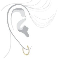 14K Yellow Gold Inside Out Diamond Hoop Earrings 1.85ct 12 14K Yellow Gold Inside Out Diamond Hoop Earrings 1.85ct -H'Hen Sale Store 14k gold inside out diamond hoop earrings 185ct p 6267 bodye