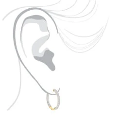 14K White Gold Inside Out Diamond Hoop Earrings 2 Carats -H'Hen Sale Store 14k gold inside out diamond hoop earrings 263ct p 6143 bodye