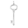 14K White Gold Key Pendant 2 14K White Gold Key Pendant -H'Hen Sale Store 14k gold key pendant p 30618 white 20220426