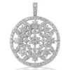 14K White Gold Ladies Circle Diamond Necklace 2.23ct 2 14K White Gold Ladies Circle Diamond Necklace 2.23ct -H'Hen Sale Store 14k gold ladies circle diamond necklace 223ct p 28190 white 20220426