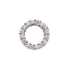 14K White Gold Ladies Circle Diamond Pendant 0.80ct 15mm -H'Hen Sale Store 14k gold ladies circle diamond pendant 080ct p 28225 white 20220426