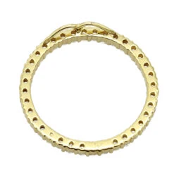 14K Yellow Gold Ladies Circle Diamond Pendant 1.80ct -H'Hen Sale Store 14k gold ladies circle diamond pendant 180ct p 28226 backye