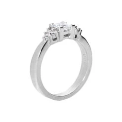 Thin 14K White Gold Ladies Diamond Ring 0.65ct -H'Hen Sale Store 14k gold ladies diamond ring 065ct p 29573 back white