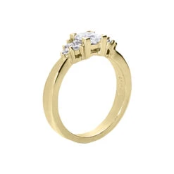 Thin 14K White Gold Ladies Diamond Ring 0.65ct -H'Hen Sale Store 14k gold ladies diamond ring 065ct p 29573 back yellow