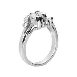 14K White Gold Ladies Diamond Ring 1.21ct 8 14K White Gold Ladies Diamond Ring 1.21ct -H'Hen Sale Store 14k gold ladies diamond ring 121ct p 29385 back white