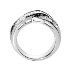 14K White Gold Ladies Diamond Ring 1.43ct 8 14K White Gold Ladies Diamond Ring 1.43ct -H'Hen Sale Store 14k gold ladies diamond ring 143ct p 29204 back white