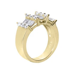 14K White Gold Ladies Diamond Ring 1.50ct 10.1mm -H'Hen Sale Store 14k gold ladies diamond ring 150ct p 29287 back yellow