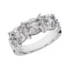 14K White Gold Ladies Diamond Ring 1.74ct