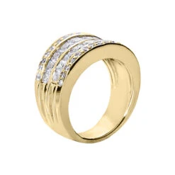 14K White Gold Ladies Diamond Ring 2.38ct -H'Hen Sale Store 14k gold ladies diamond ring 238ct p 29451 back yellow