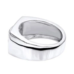 14K Yellow Gold Men's Diamond Pinky Ring White Yellow 0.60ct -H'Hen Sale Store 14k gold mens diamond pinky ring white yellow 060ct p 225 backwh