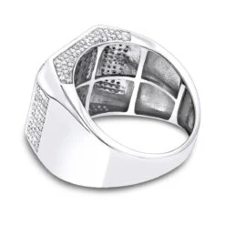 14K Yellow Gold Men's Diamond Ring 1.83ct 11 14K Yellow Gold Men's Diamond Ring 1.83ct -H'Hen Sale Store 14k gold mens diamond ring 183ct p 22500 backwh