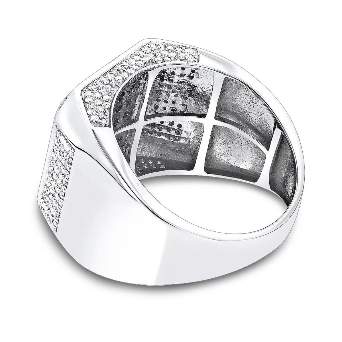 14K Yellow Gold Men's Diamond Ring 1.83ct 6 14K Yellow Gold Men's Diamond Ring 1.83ct - Image 4