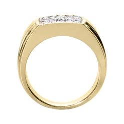 14K White Gold Men's Diamond Ring 1ct 6 14K White Gold Men's Diamond Ring 1ct -H'Hen Sale Store 14k gold mens diamond ring 1ct p 27906 yellow 20220426