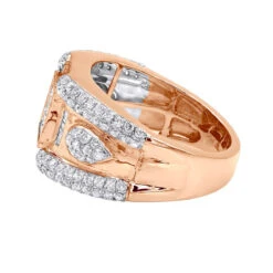 14K Yellow Gold Men's Diamond Ring 2.88ct 15 14K Yellow Gold Men's Diamond Ring 2.88ct -H'Hen Sale Store 14k gold mens diamond ring 288ct p 35717 backro