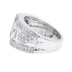 14K Yellow Gold Men's Diamond Ring 2.88ct 13 14K Yellow Gold Men's Diamond Ring 2.88ct -H'Hen Sale Store 14k gold mens diamond ring 288ct p 35717 backwh