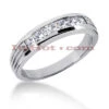 14K White Gold Men's Diamond Wedding Band 0.70ct 5mm -H'Hen Sale Store 14k gold mens diamond wedding band 070ct p 27557