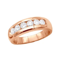 14K White Gold Men's Diamond Wedding Band 0.90ct 6.2mm 12 14K White Gold Men's Diamond Wedding Band 0.90ct 6.2mm -H'Hen Sale Store 14k gold mens diamond wedding band 090ct p 25559 ro