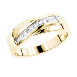 14K White Gold Men's Diamond Wedding Ring 1ct -H'Hen Sale Store 14k gold mens diamond wedding ring 1ct p 27492 ye
