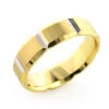 14K Yellow Gold Ornamented Wedding Band For Men -H'Hen Sale Store 14k gold onamented wedding band for men 1