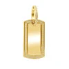 Customizable 14K Yellow Gold Oversized Diamond Dog Tag Pendant For Men 1 Carat -H'Hen Sale Store 14k gold oversized diamond dog tag pendant 1 carat p 5827 ye