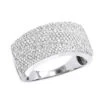 14K White Gold Pave Diamond Wedding Band 0.75ct -H'Hen Sale Store 14k gold pave diamond wedding band 093ct p 41414 wh