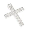 14K White Gold Princess Cut Diamond Cross Necklace 2.55ct 2 14K White Gold Princess Cut Diamond Cross Necklace 2.55ct -H'Hen Sale Store 14k gold princess cut diamond cross necklace 255ct p 26540 wh