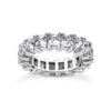 14K White Gold Princess Cut Diamond Eternity Band 7.20ct -H'Hen Sale Store 14k gold princess cut diamond eternity band 720ct p 24923 white 20220426