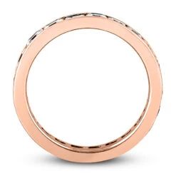 Thin 14K White Gold Princess Cut Diamond Eternity Ring 3.57ct -H'Hen Sale Store 14k gold princess cut diamond eternity ring 357ct p 24919 additional rose