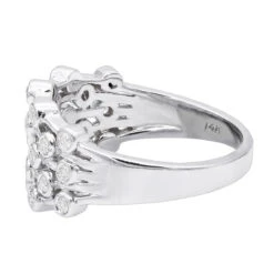 14K White Gold Right Hand Ladies Diamond Ring 0.46ct 11 14K White Gold Right Hand Ladies Diamond Ring 0.46ct -H'Hen Sale Store 14k gold right hand ladies diamond ring 046ct p 29824 backwh