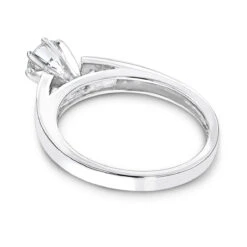 14K White Gold Round And Princess Cut Diamond Engagement Ring 0.75ct 11 14K White Gold Round And Princess Cut Diamond Engagement Ring 0.75ct -H'Hen Sale Store 14k gold round and princess cut diamond engagement ring 075ct backwh