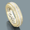 14K Yellow Gold Round Baguette Diamond Eternity Ring 2.01ct 5/16 In (7.5mm) 1 14K Yellow Gold Round Baguette Diamond Eternity Ring 2.01ct 5/16 In (7.5mm) -H'Hen Sale Store 14k gold round baguette diamond eternity ring 201ct p 22507