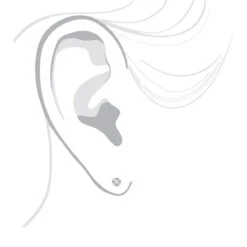 14K White Gold Round Diamond Bezel Stud Earrings 0.40ct -H'Hen Sale Store 14k gold round diamond bezel stud earrings 040ct p 6936 bodwh