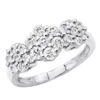 14K White Gold Round Diamond Cluster Ring Flower 0.78ct 2 14K White Gold Round Diamond Cluster Ring Flower 0.78ct -H'Hen Sale Store 14k gold round diamond cluster ring flower 078ct p 5829 wh