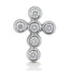 14K White Gold Round Diamond Cross Necklace 0.18ct -H'Hen Sale Store 14k gold round diamond cross necklace 018ct p 26541 white 20220426