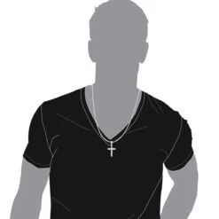 14K White Gold Round Diamond Cross Necklace 1.36ct -H'Hen Sale Store 14k gold round diamond cross necklace 136ct p 26526 bodwh