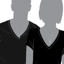 14K White Gold Round Diamond Cross Pendant 0.48ct -H'Hen Sale Store 14k gold round diamond cross pendant 048ct p 26519 body white 20221011 20221027