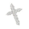 14K White Gold Round Diamond Cross Pendant For Men And Women 0.55ct 1 14K White Gold Round Diamond Cross Pendant For Men And Women 0.55ct -H'Hen Sale Store 14k gold round diamond cross pendant 055ct p 26506 wh