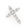 14K White Gold Round Diamond Cross Pendant 1.32ct 17.5mm 1 14K White Gold Round Diamond Cross Pendant 1.32ct 17.5mm -H'Hen Sale Store 14k gold round diamond cross pendant 132ct p 26508 wh
