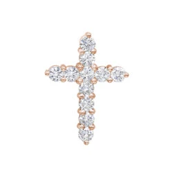 14K White Gold Round Diamond Cross Pendant 1.65ct -H'Hen Sale Store 14k gold round diamond cross pendant 165ct p 26510 ro
