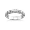 14K White Gold 2 Row Round Diamond Eternity Band 0.80ct 1 14K White Gold 2 Row Round Diamond Eternity Band 0.80ct -H'Hen Sale Store 14k gold round diamond eternity band 080ct p 24859 white 20220426