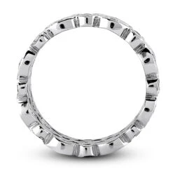 14K White Gold Round Diamond Eternity Band 1.68ct -H'Hen Sale Store 14k gold round diamond eternity band 168ct p 35196 additional white