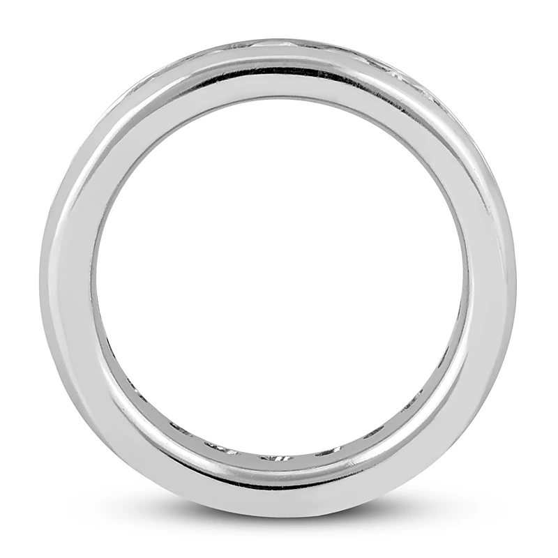 14K White Gold Round Diamond Eternity Band 2.20ct 11 14K White Gold Round Diamond Eternity Band 2.20ct - Image 9