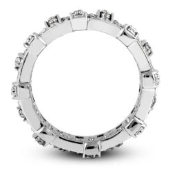 14K White Gold Round Diamond Eternity Ring 0.96ct 19 14K White Gold Round Diamond Eternity Ring 0.96ct -H'Hen Sale Store 14k gold round diamond eternity ring 096ct p 24905 additional white